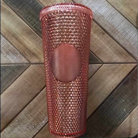 Starbucks Venti 2019 Studded Rosegold Tumbler 24oz